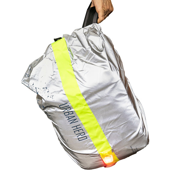 WOWOW - 013563 - Coprizaino alta visibilitA' Urban Hero - 35 L - s. riflettente-giallo fluo - WoWow - 100699 -  Conf. da 1 Pz.