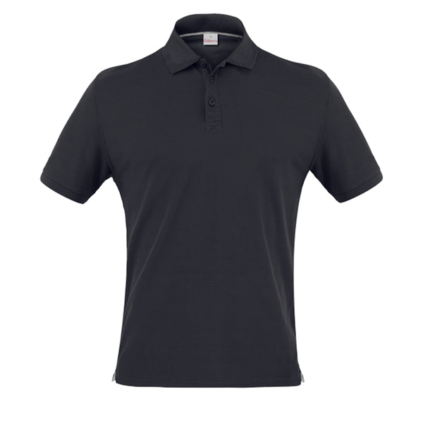 Giblor's - Q2L00219-U32-L - Polo uomo Jeff - taglia L - poliammide - nero - Giblor's - 100730 -  Conf. da 1 Pz.