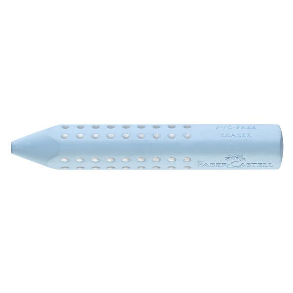FABER-CASTELL - 587074 - Gomma a forma di matita Grip 2001 - 90 x15 x15 mm - blue - Faber Castell - 100759 -  Conf. da 10 Pz.