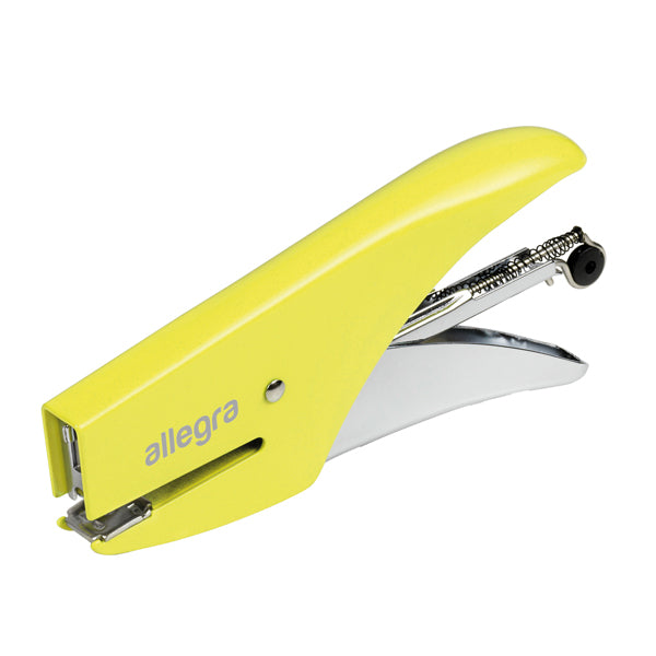 ITERNET - 0183GI - Cucitrice a pinza Allegra Fluo - passo 6 - giallo - Iternet - 101193 -  Conf. da 1 Pz.