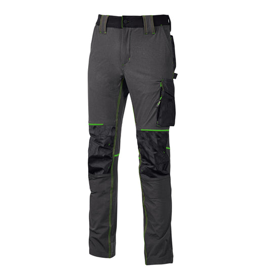 U-Power - PE145RL-XL - Pantalone da lavoro Atom - taglia XL - grigio-verde - U-Power - 101286 -  Conf. da 1 Pz.