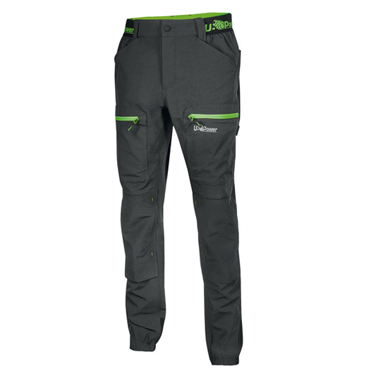 U-Power - FU281RL-L - Pantalone da lavoro Harmony - taglia L - grigio-verde - U-Power - 101289 -  Conf. da 1 Pz.