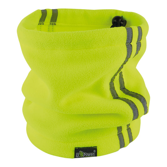 U-Power - AC172YF - Scaldacollo - alta visibilitA' - taglia unica - pile - giallo fluo - U-Power - 101353 -  Conf. da 1 Pz.