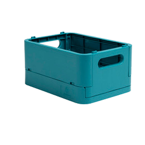 EXACOMPTA - 27034D - Scatola pieghevole The Smart Case mini Skandi - 18,8 x 13,8 x 9,5 cm - blu pacifico - Exacompta - 101458 -  Conf. da 1 Pz.