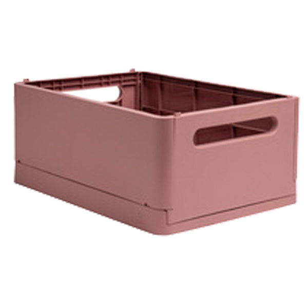 EXACOMPTA - 27238D - Scatola pieghevole The Smart Case maxi Skandi - 37,5 x 27,5 x 16,3 cm - rosa antico - Excompta - 101463 -  Conf. da 1 Pz.