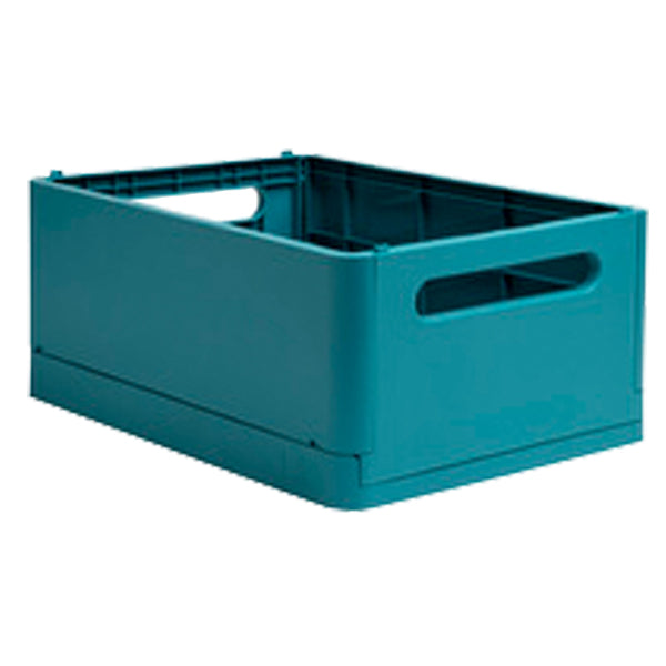 EXACOMPTA - 27234D - Scatola pieghevole The Smart Case maxi Skandi - 37,5 x 27,5 x 16,3 cm - blu pacifico - Exacompta - 101464 -  Conf. da 1 Pz.