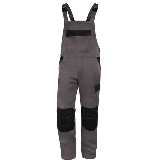 DELTAPLUS - M1SA2GRGT - Salopette da lavoro M1SA2 - twill-poliestere-cotone - taglia L -  grigio - Deltaplus - 101508 -  Conf. da 1 Pz.