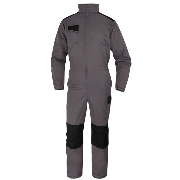 DELTAPLUS - M1CO2GRGT - Tuta da lavoro M1CO2 - twill-poliestere-cotone - taglia L - grigio - Deltaplus - 101516 -  Conf. da 1 Pz.
