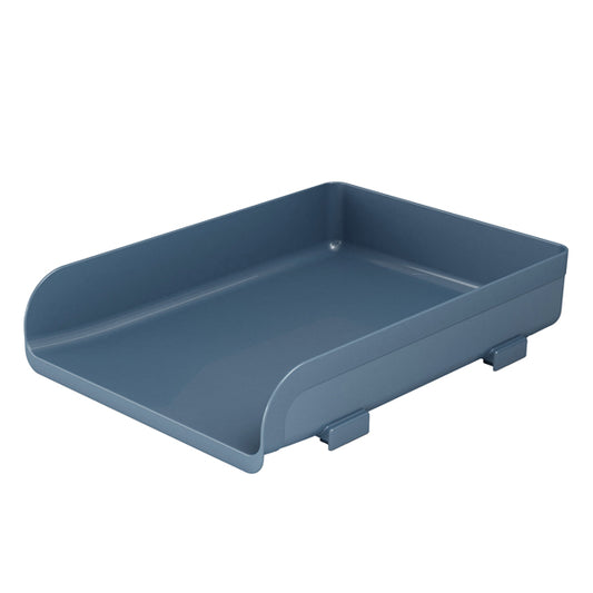 ARDA - 85510SU - Vaschetta portacorrispondenza Vintage Sugar - 33,5 x 25,4 x 7 cm - azzurro - Arda - 101893 -  Conf. da 10 Pz.