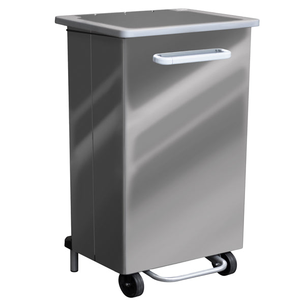 STILCASA - 749A-90M - Pattumiera a pedale Gastro 90L acciaio lucido Stilcasa - 102097 -  Conf. da 1 Pz.