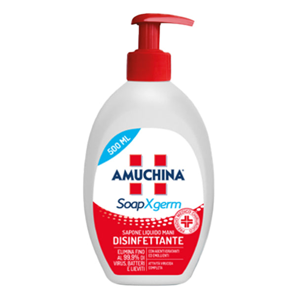 Amuchina Professional - 419847 - Sapone liquido disinfettante mani SoapXgerm 500ml Amuchina - 102114 -  Conf. da 1 Pz.