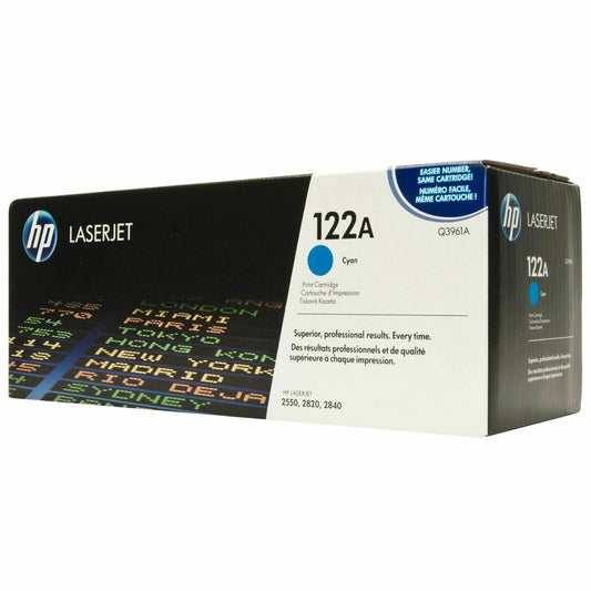 Q3961A Cartuccia toner CIANO ORIGINALE per stampante HP LJ 2550, 2820 - 4000 PAG