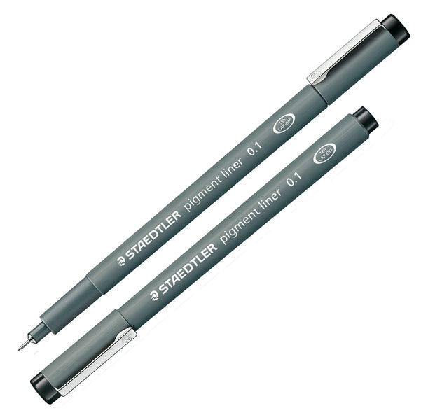 STAEDTLER - 308019 - Pennarello Pigment Liner 308 - nero - 0,1 mm - Staedtler