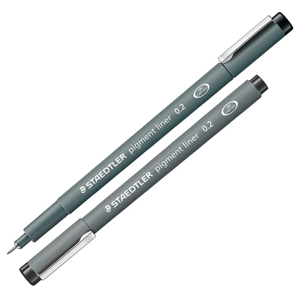 STAEDTLER - 308029 - Pennarello Pigment Liner 308 - nero - 0,2 mm - Staedtler