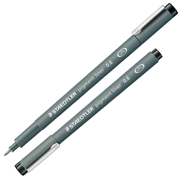 STAEDTLER - 308069 - Pennarello Pigment Liner 308 - nero - 0,6 mm - Staedtler