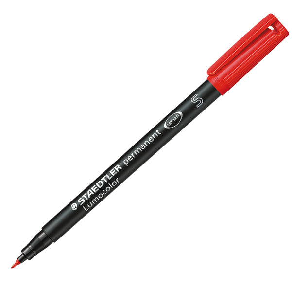 STAEDTLER - 3132 - Pennarello Lumocolor Permanent 313 - punta 0,4 mm - rosso - Staedtler