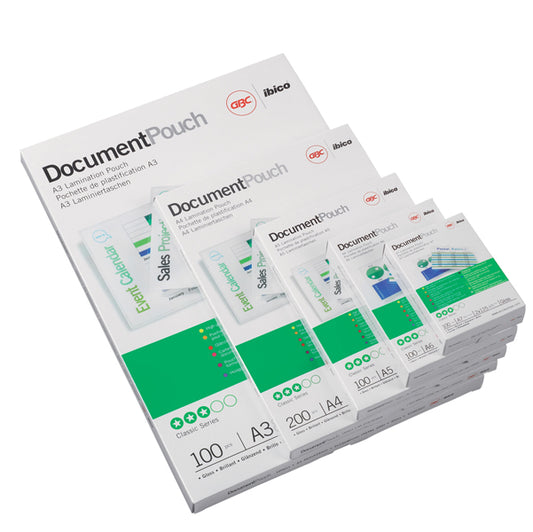 GBC - 3740301 - Pouches - government card - 65 x 95 mm - 2 x 125 micron - GBC - conf. 100 pezzi