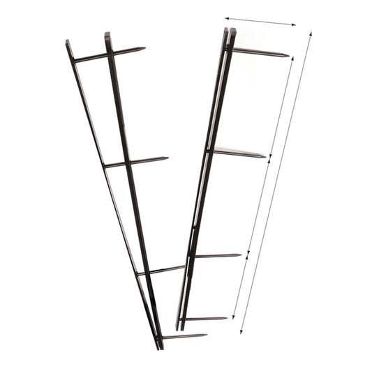 GBC - A9741636 - Pettini Velobind - 4 denti - 45 mm - blu - GBC - conf. 25 pezzi