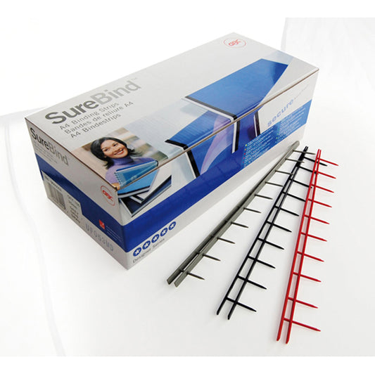 GBC - 1132885 - Pettini Surebind - 10 denti - 50 mm - blu - GBC - conf. 100 pezzi