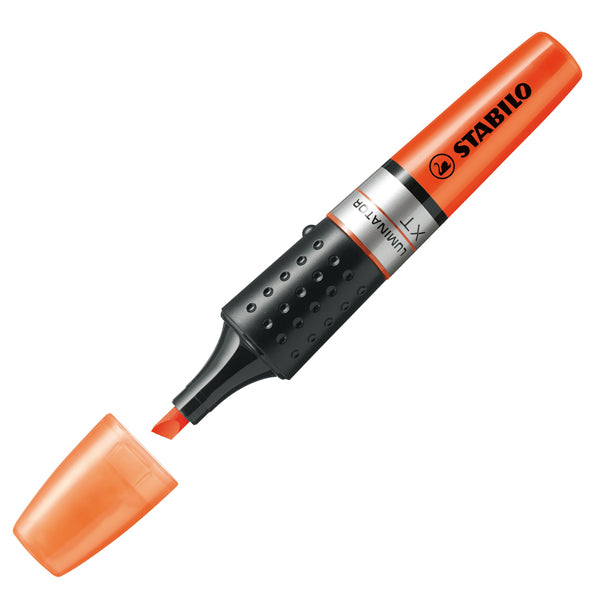 STABILO - 71-54 - Evidenziatore Stabilo Luminator - punta a scalpello - tratto 2 - 5 mm - arancio - Stabilo