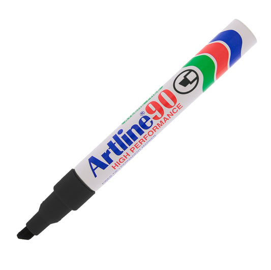 ARTLINE - A90N - Marcatore permanente A 90 - punta a scalpello - 2 - 5 mm - nero - Artline