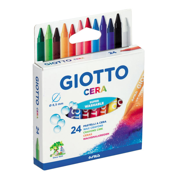 GIOTTO - 282200 - Pastelli a cera - lunghezza 90 mm - diametro 8,5 mm –  Albertini service Brescia