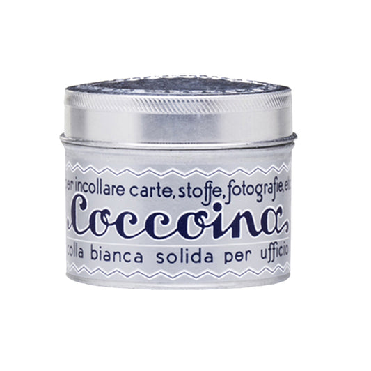 COCCOINA - 0116031000 - Colla in pasta - barattolo in alluminio - 125 gr - bianco - Coccoina