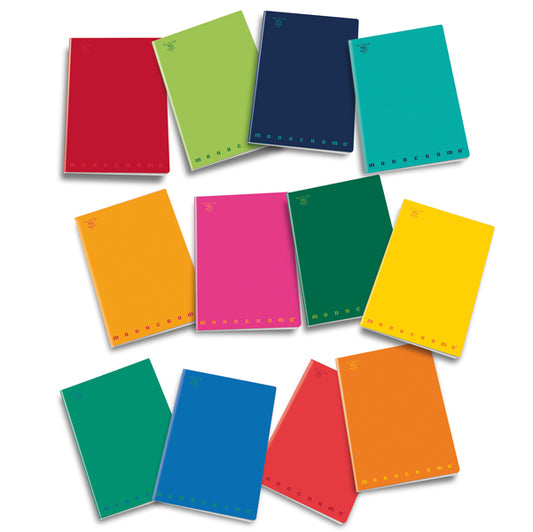 PIGNA - 0221778-7 - Quaderno Monocromo - A5 - 4 mm - 80 gr - 42 fogli - Pigna