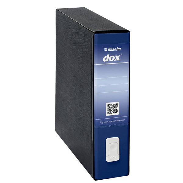 DOX - 000212A4 - Registratore Dox 9 - dorso 8 cm - 35 x 31,5 cm - blu - Esselte