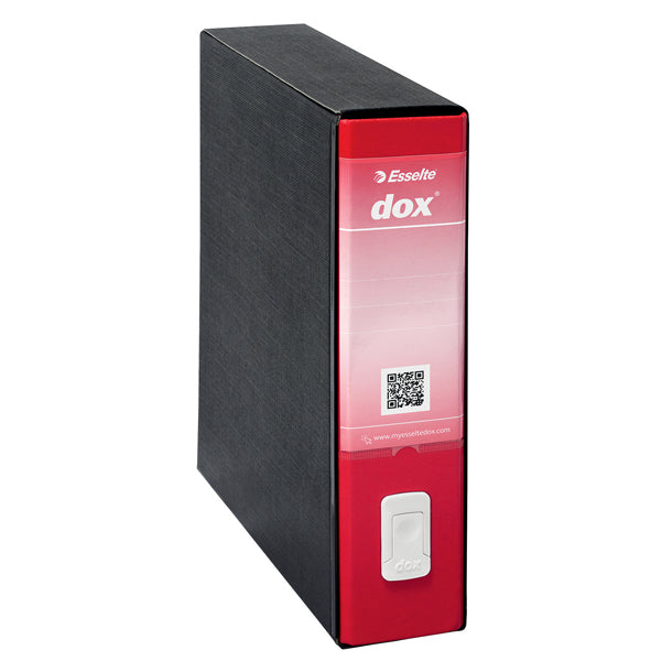 DOX - 000212B1 - Registratore Dox 9 - dorso 8 cm - 35 x 31,5 cm - rosso - Esselte