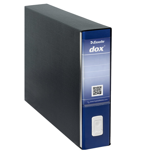 DOX - 000213A4 - Registratore Dox 10 - dorso 8 cm - 46 x 31,5 cm - blu - Esselte