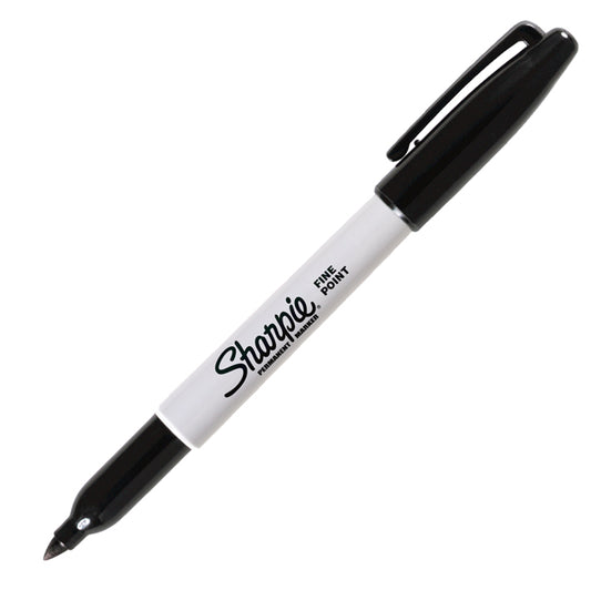 SHARPIE - S0810930 - Marcatore permanente RT - punta fine 1 mm - nero - Sharpie
