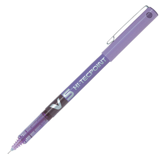 PILOT - 011703 - Roller Hi Tecpoint V5 - punta 0,5 mm - viola - Pilot