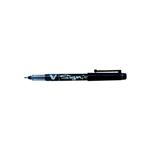 PILOT - 001500 - Pennarello V Signpen punta feltro - punta 2 mm - nero - Pilot