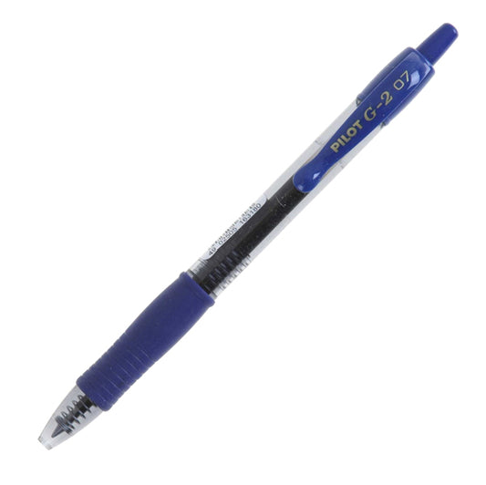 PILOT - 001521 - Roller gel a scatto G-2 - punta 0,7mm - blu - Pilot