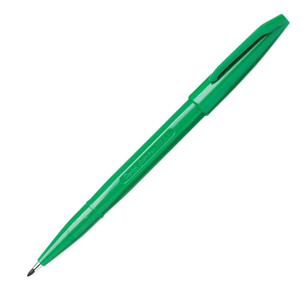 PENTEL - S520-D - Pennarello Sign Pen S520  punta feltro - punta 2,00mm - verde - Pentel