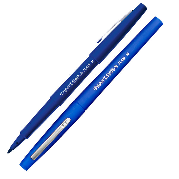 PAPERMATE - S0191013 - Pennarello Flair Nylon punta feltro - punta 1,10mm - blu - Papermate