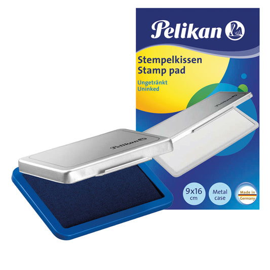 PELIKAN - 331124 - Cuscinetto per timbri - 9 x 16 cm - blu - Pelikan