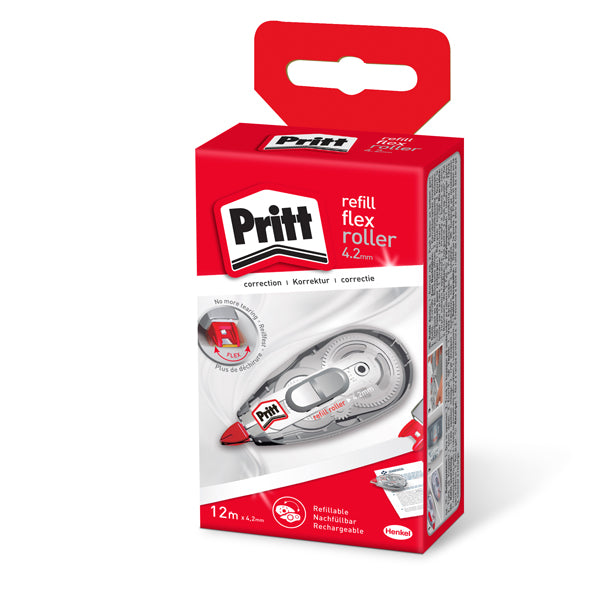 PRITT - 2679535 - Correttore a nastro - roller - ricaricabile - 4,2 mm x 12 mt - Pritt