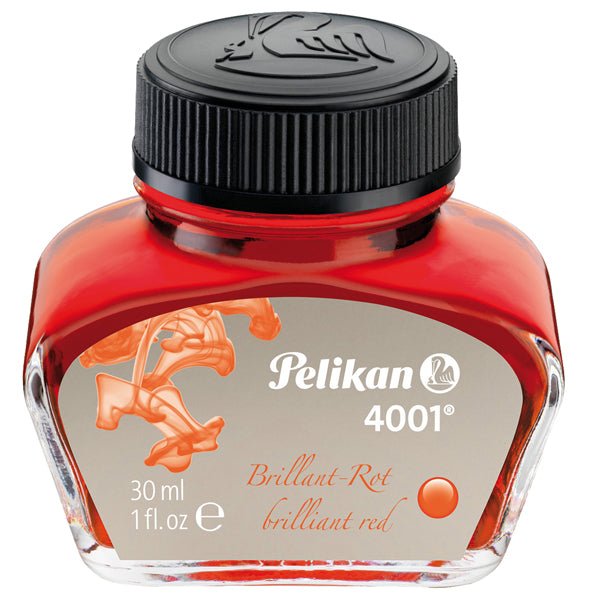 PELIKAN - 301036 - Inchiostro stilografico 4001 - 30 ml - rosso - Pelikan