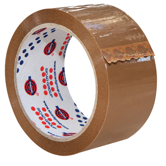 EUROCEL - 000213366 - Nastro adesivo 330 - 5 cm x 66 m - PVC - avana - Eurocel