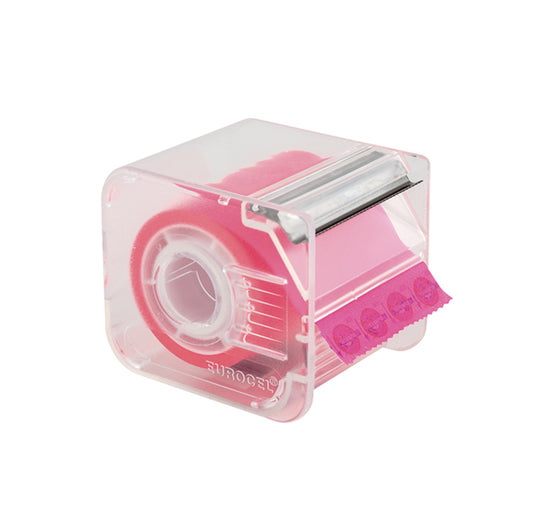 EUROCEL - 021200632 - Nastro adesivo Memograph con dispenser - 5 cm x 10 m - rosa - Eurocel
