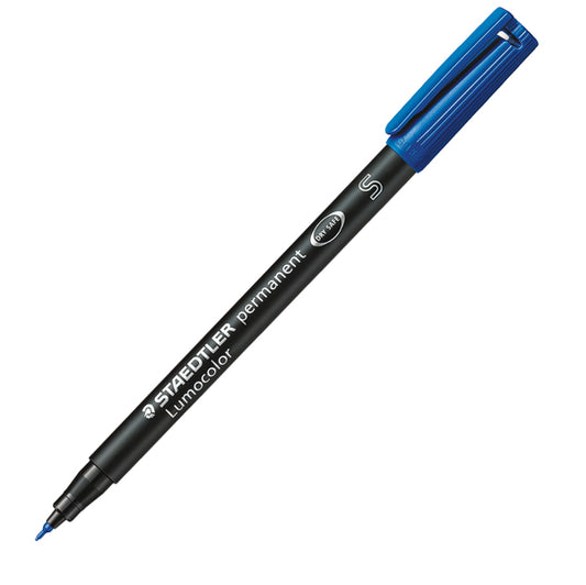 STAEDTLER - 3133 - Pennarello Lumocolor Permanent 313 - punta 0,4mm - blu - Staedtler