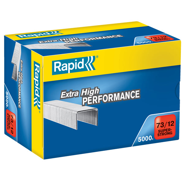 RAPID - 24890800 - Punti Rapid Super Strong - 73-12 - acciaio zincato - metallo - Rapid - conf. 5000 pezzi