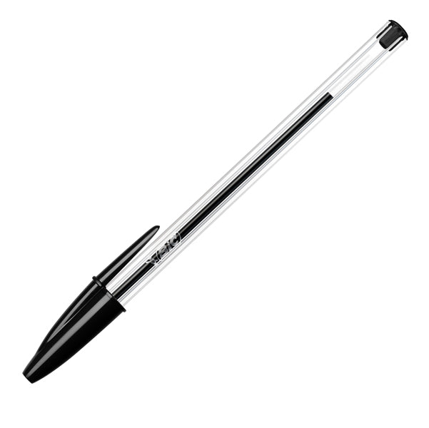 BIC - 8373639 - Penna a sfera Cristal - punta media 1,0 mm - nero - Bic - conf. 50 pezzi