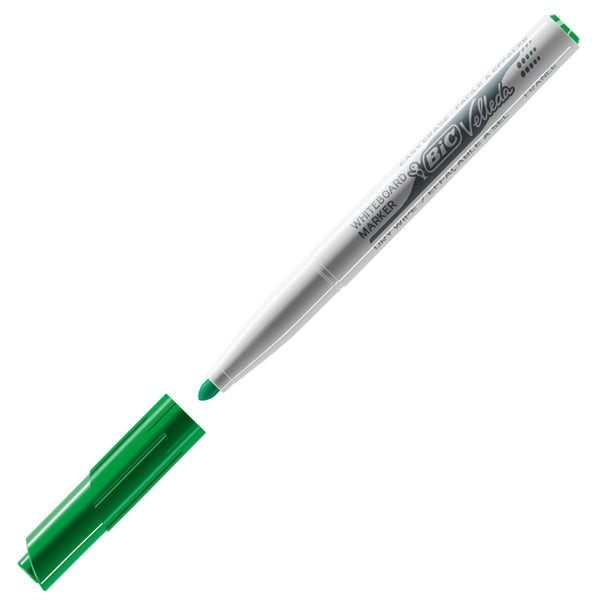 BIC - 9581681 - Pennarello Whiteboard Marker Velleda 1741 - punta tonda 1,4mm - verde  - Bic