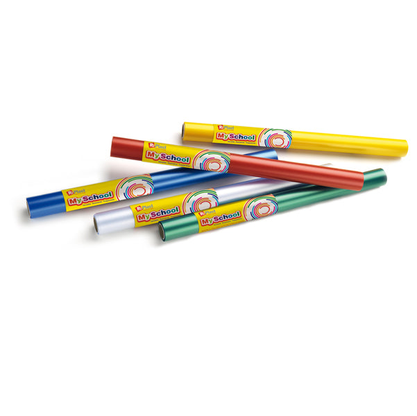 RI.PLAST - 12508681 - Rotolo coprilibro Coverglass - 500x45cm - PPL - goffrato neutro - trasparente - Ri.plast
