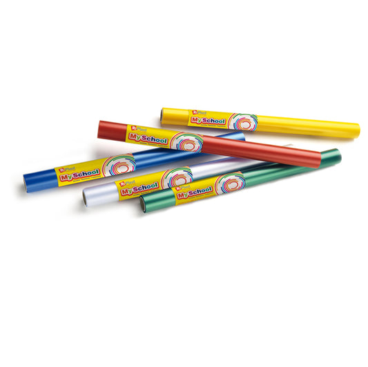 RI.PLAST - 12508681 - Rotolo coprilibro Coverglass - 500x45cm - PPL - goffrato neutro - trasparente - Ri.plast