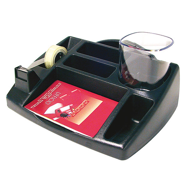 ARDA - 4121N - Portacancelleria Oliver - 25x21x10 cm - nero - Arda