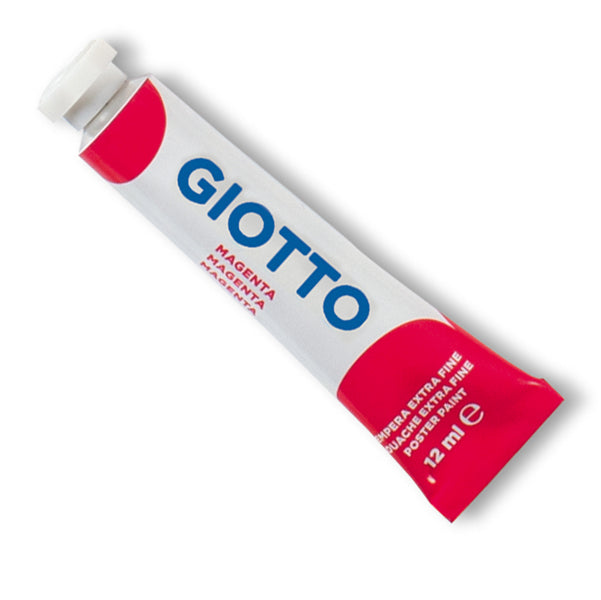 GIOTTO - 35201000 - Tempera Tubo 4 - 12ml - magenta - Giotto